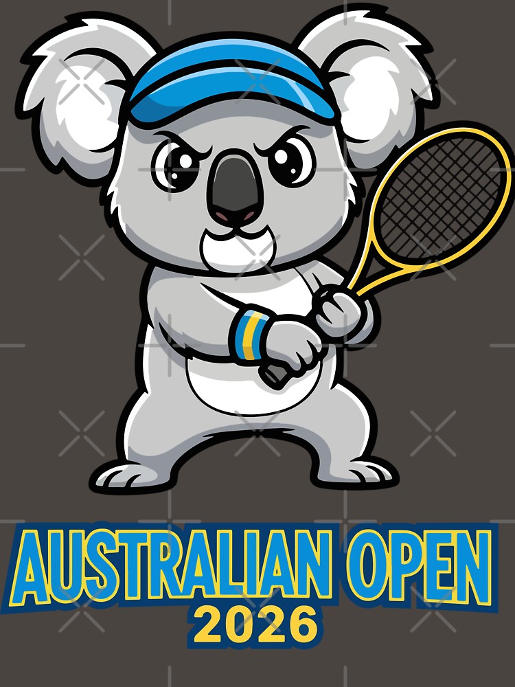 Australian Open 2026 Koala Tennis Champion Fan by Supri123 T-Shirts, Hoodie, Sweatshirt | BlankRebels.com (Image 3)