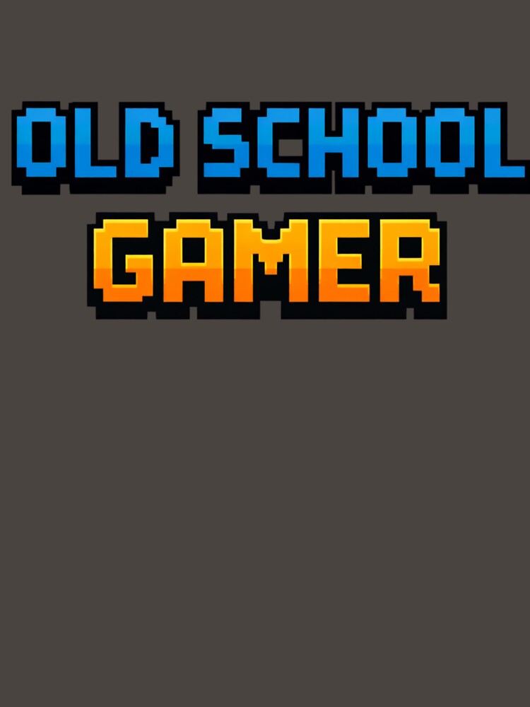 Old school gamer - Retro gamer shirt by TiltedPlayer Hoodie, Sweatshirt | BlankRebels.com (Image 3)