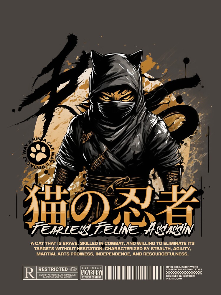 Ninja Cat by rmrc28
