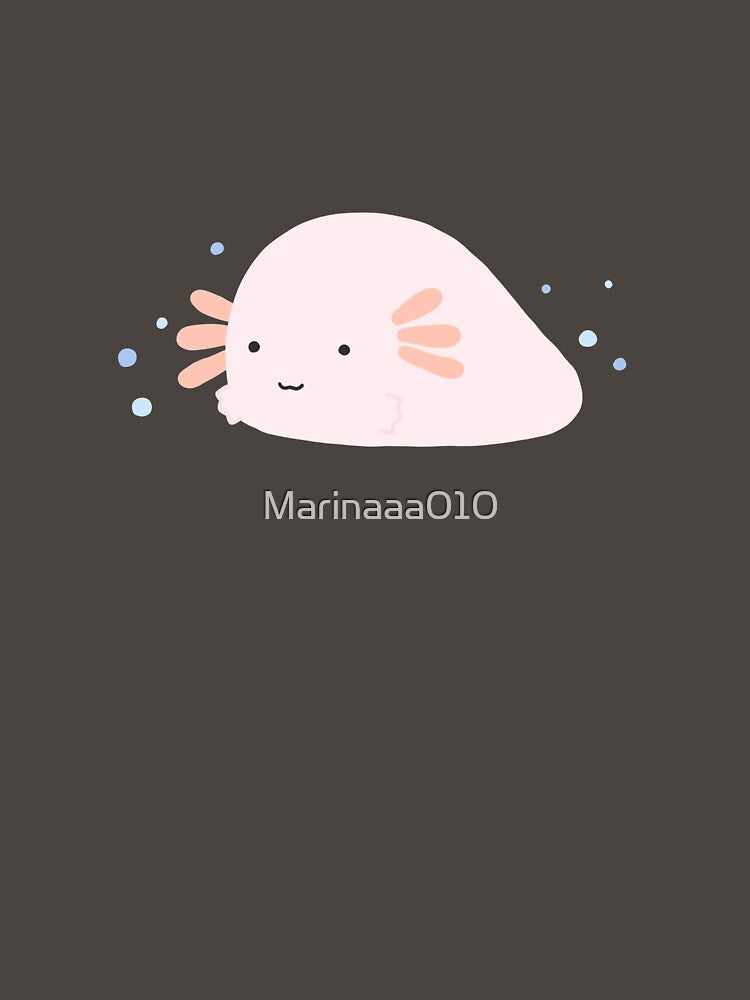 Kawaii Axolotl Mochi Anime Manga Animal Japanese by Marinaaa010 T-Shirts, Hoodie, Sweatshirt | BlankRebels.com (Image 3)