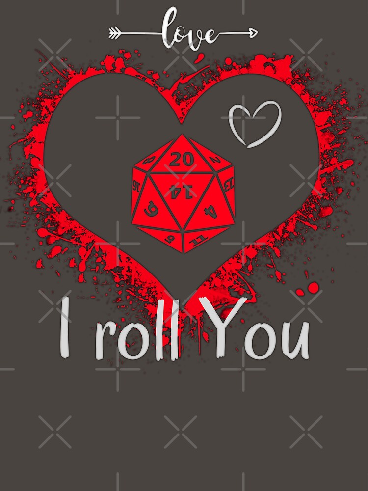 I roll you - I love you by InverseArt T-Shirts, Hoodie, Sweatshirt | BlankRebels.com (Image 3)