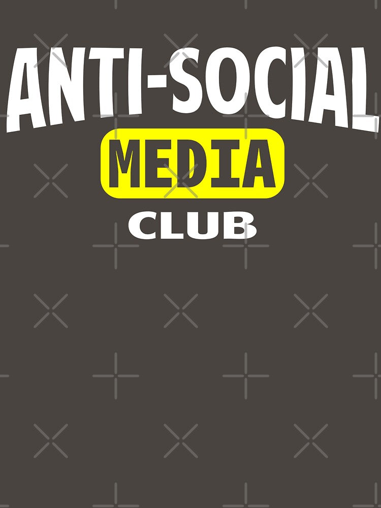 Anti social media club by Colorfulman T-Shirts, Hoodie, Sweatshirt | BlankRebels.com (Image 3)
