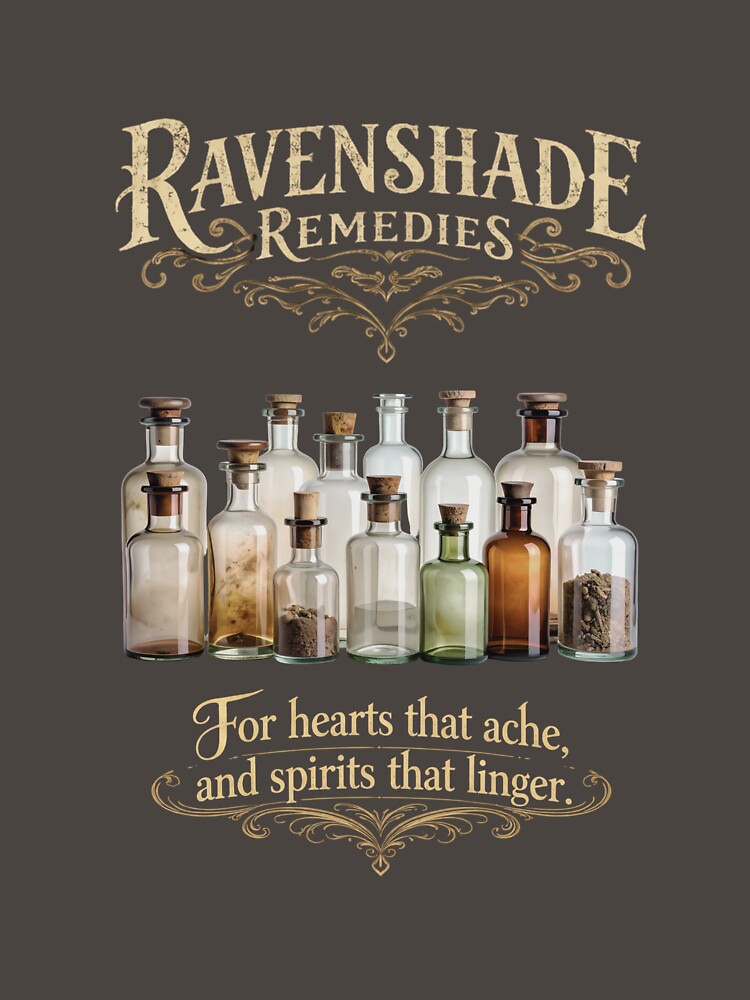 Ravenshade Remedies - Elixirs by ArtbyClarkie T-Shirts, Hoodie, Sweatshirt | BlankRebels.com (Image 3)