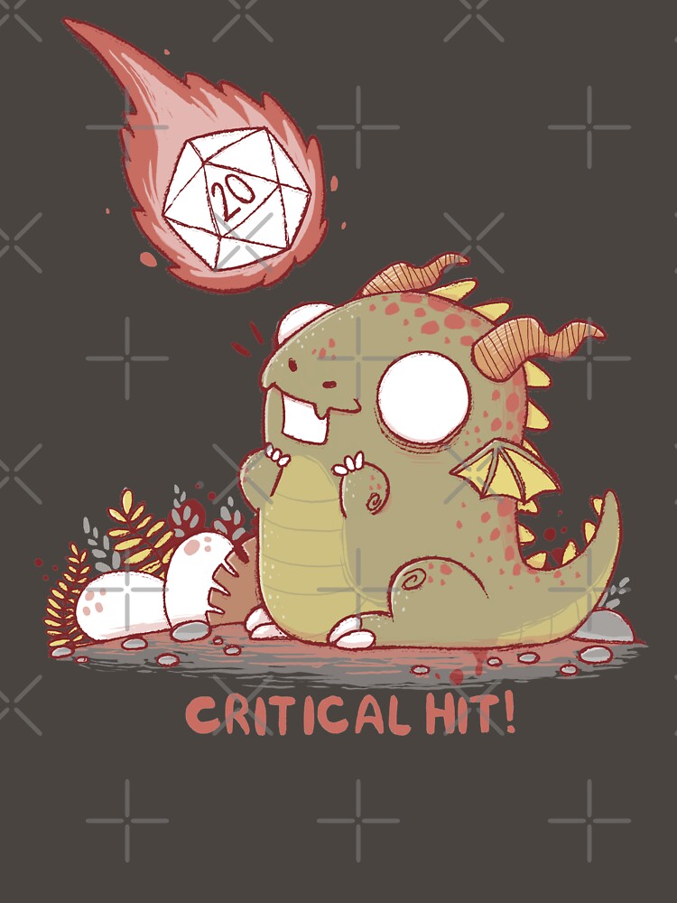 Dnd Critical Hit by xMorfina T-Shirts, Hoodie, Sweatshirt | BlankRebels.com (Image 3)