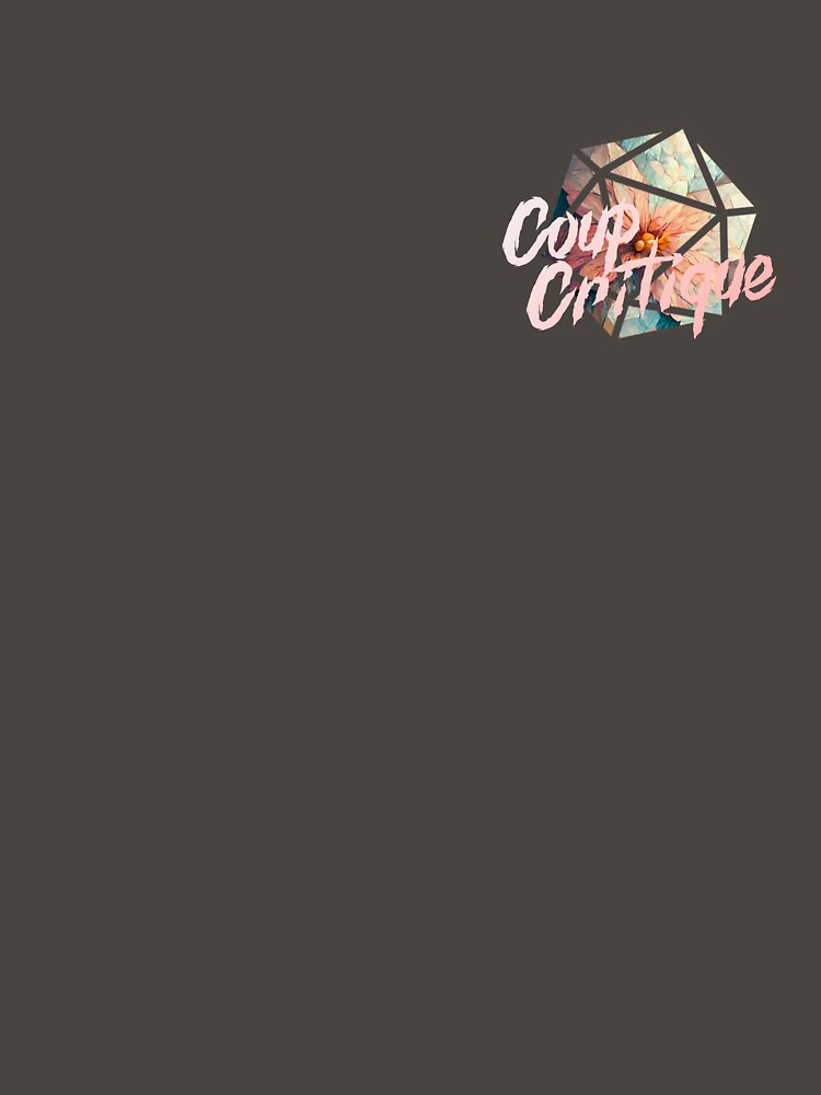 Floral Critical Hit by CoupCritique T-Shirts, Hoodie, Sweatshirt | BlankRebels.com (Image 3)