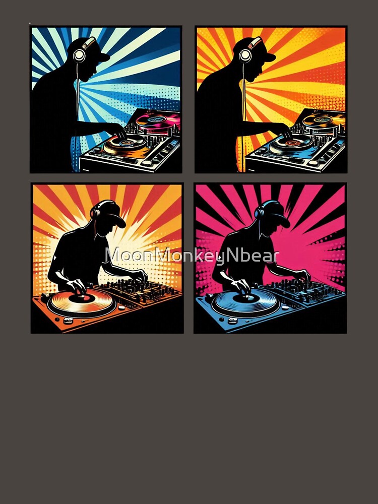 DJ Pop Art Mixing T-Shirts, Hoodie, Sweatshirt