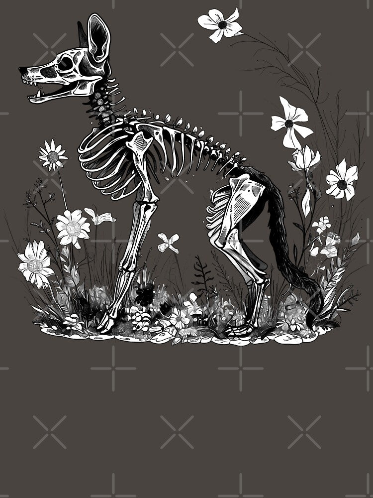 Dog Skeleton White by mushongc T-Shirts, Hoodie, Sweatshirt | BlankRebels.com (Image 3)