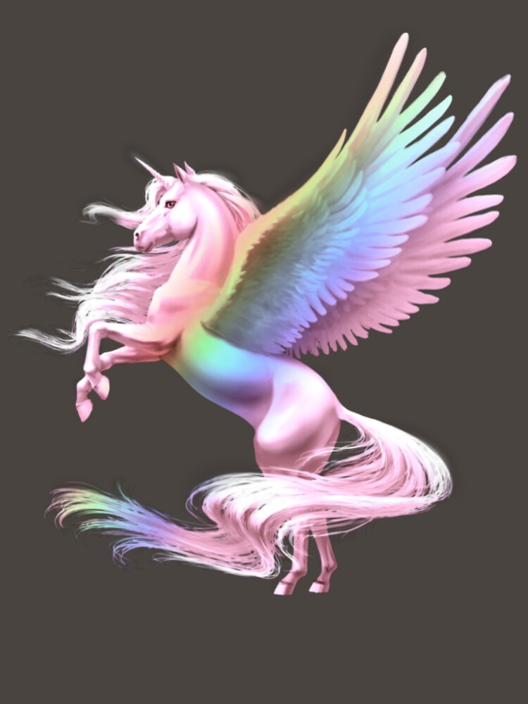 Fly Unicorn Art Design by Zareen Sayyed T-Shirts, Hoodie, Sweatshirt | BlankRebels.com (Image 3)