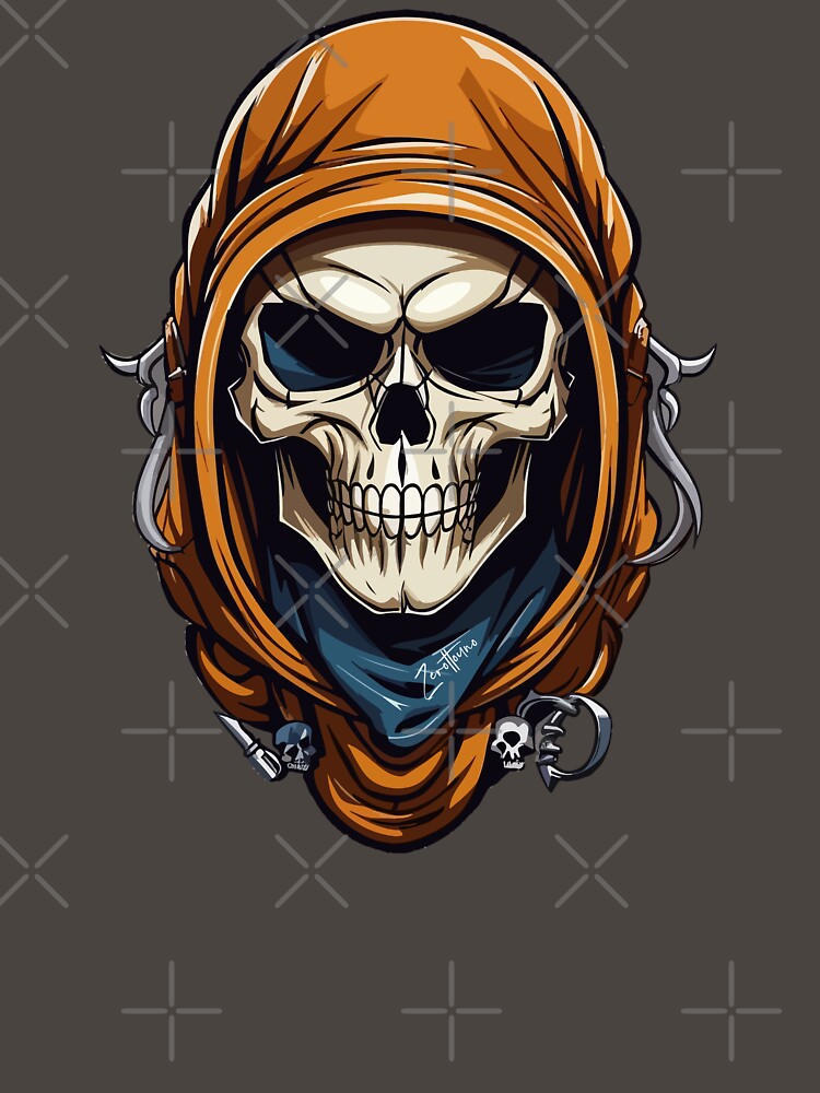 Hoodie Skull by Zero81 T-Shirts, Sweatshirt | BlankRebels.com (Image 3)