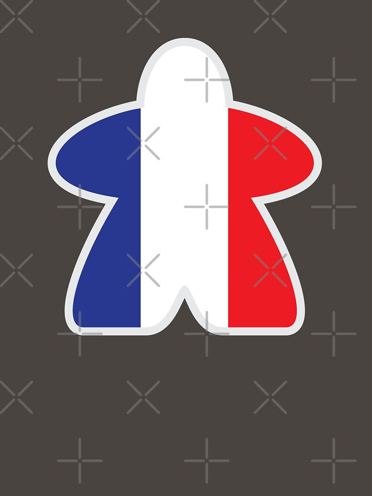 French Meeple by brainthought T-Shirts, Hoodie, Sweatshirt | BlankRebels.com (Image 3)