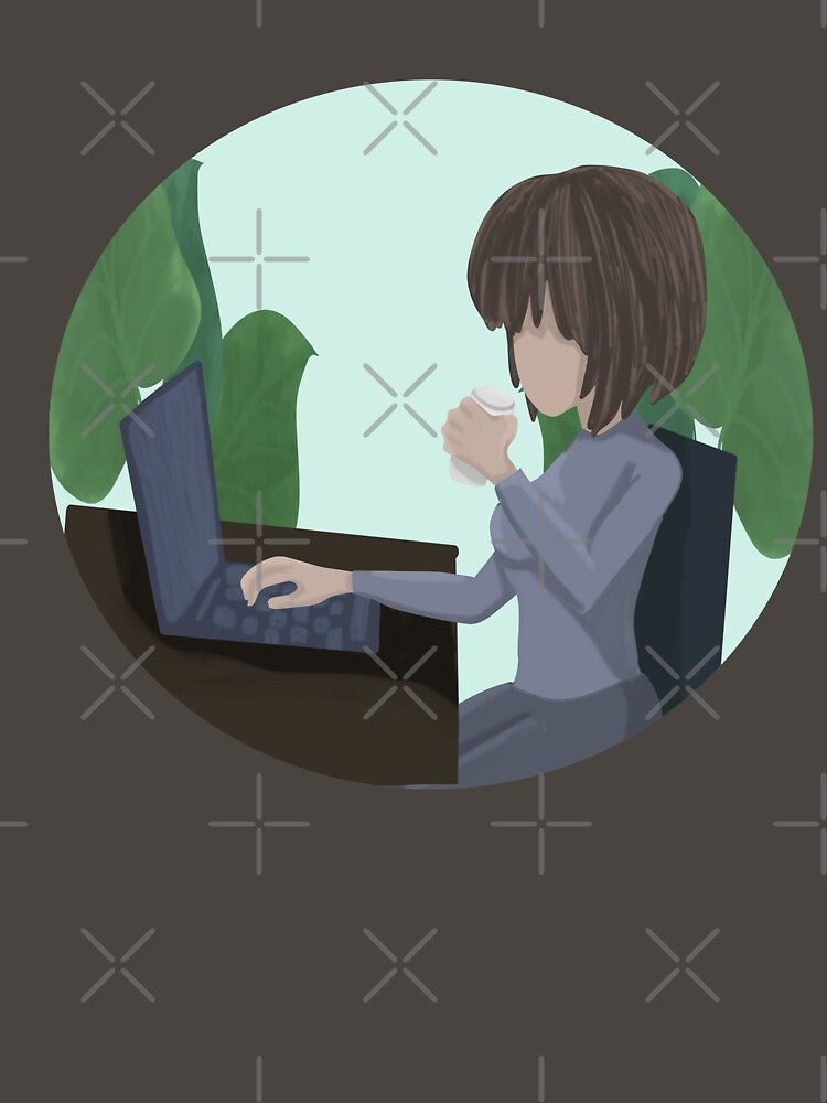 Work from home by Antiope33 T-Shirts, Hoodie, Sweatshirt | BlankRebels.com (Image 3)