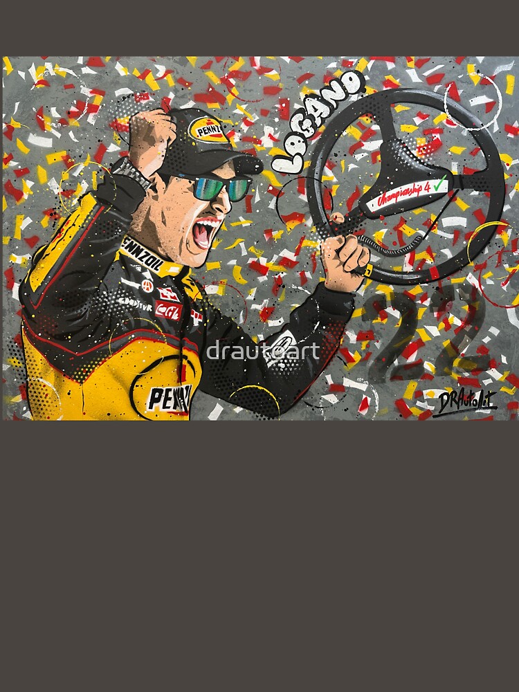 Joey Logano 24 NASCAR graffiti painting by DRAutoArt by DRAutoArt T-Shirts, Hoodie, Sweatshirt | BlankRebels.com (Image 3)