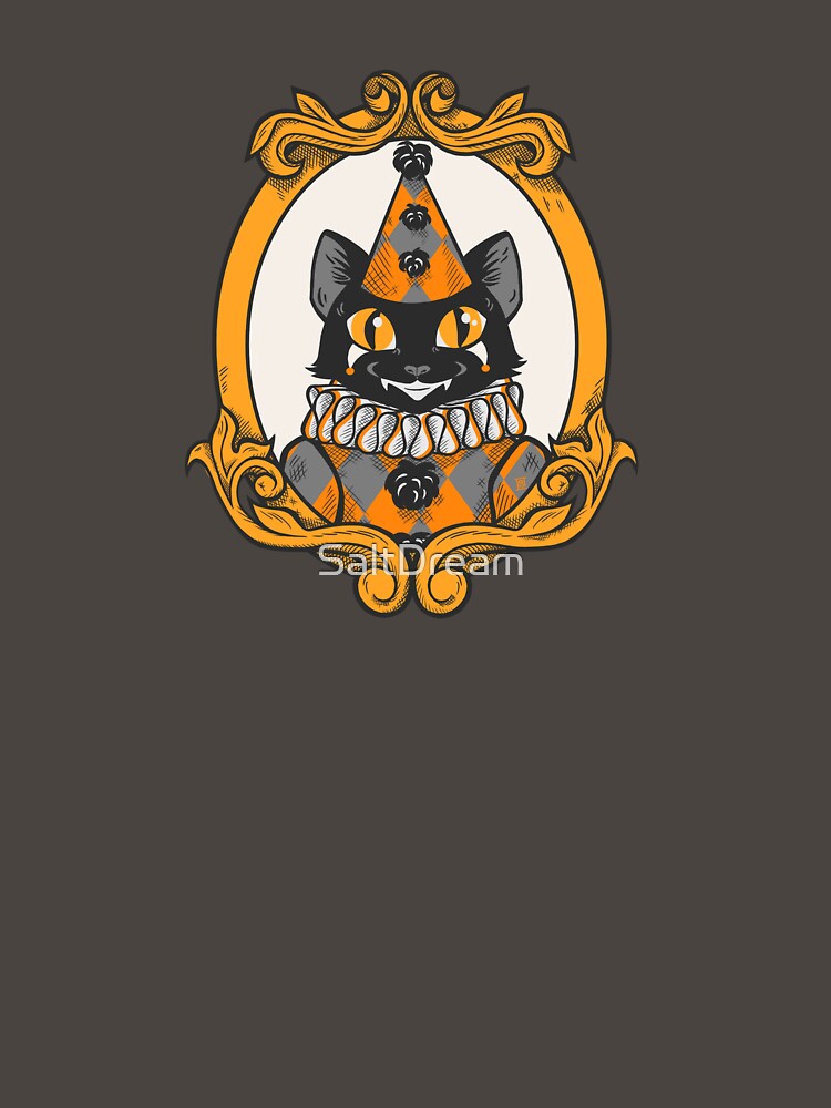 Halloween Cats - Clown Portrait by SaltDream T-Shirts, Hoodie, Sweatshirt | BlankRebels.com (Image 3)