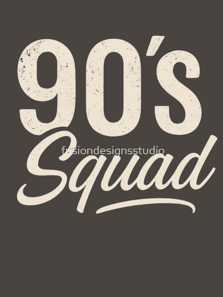 90’s Squad Retro Vintage, throwback 90s party by fusiondesignsstudio T-Shirts, Hoodie, Sweatshirt | BlankRebels.com (Image 3)
