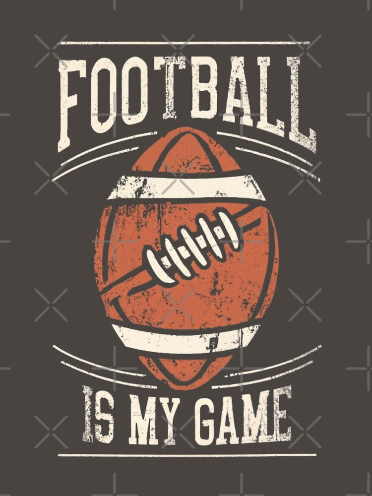 Football is My Game by GoodOldVintage T-Shirts, Hoodie, Sweatshirt | BlankRebels.com (Image 3)