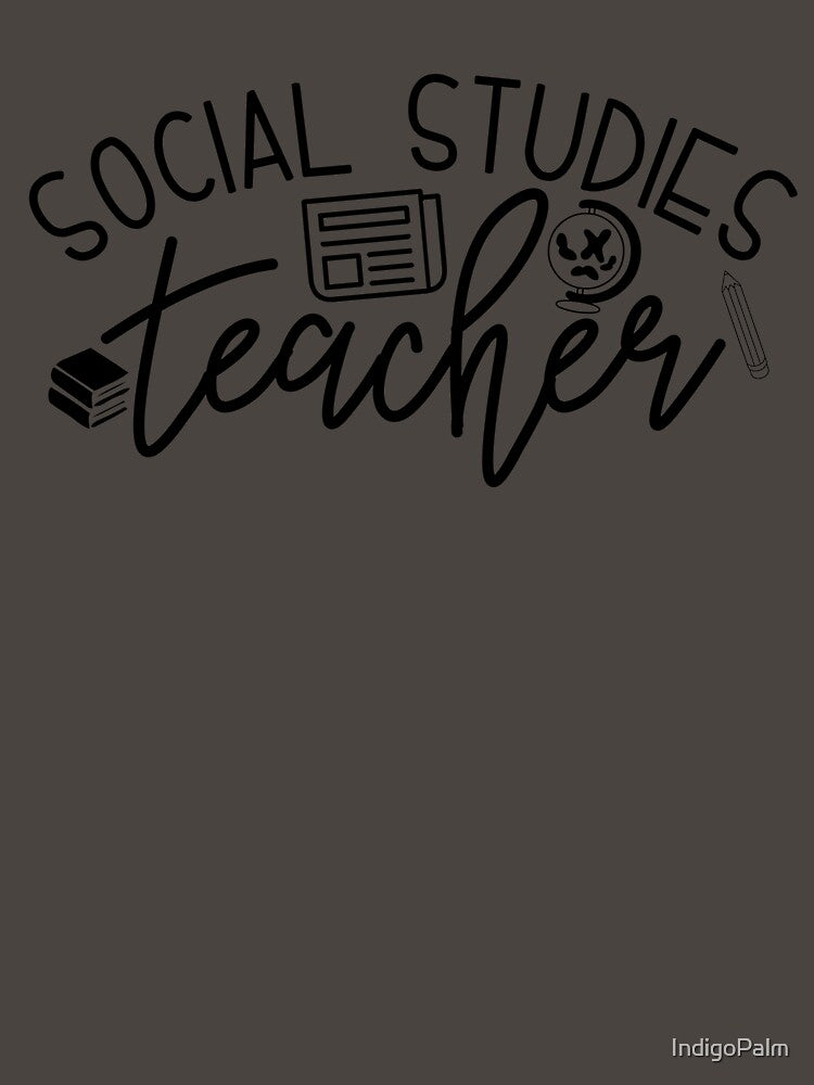 social studies teacher by IndigoPalm T-Shirts, Hoodie, Sweatshirt | BlankRebels.com (Image 3)