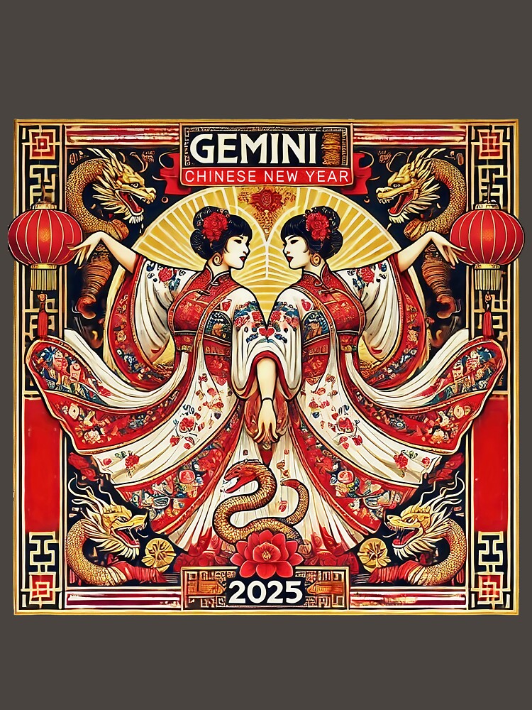 Gemini Chinese New Year Design by Sototos® ⭐⭐⭐⭐⭐ T-Shirts, Hoodie, Sweatshirt | BlankRebels.com (Image 3)