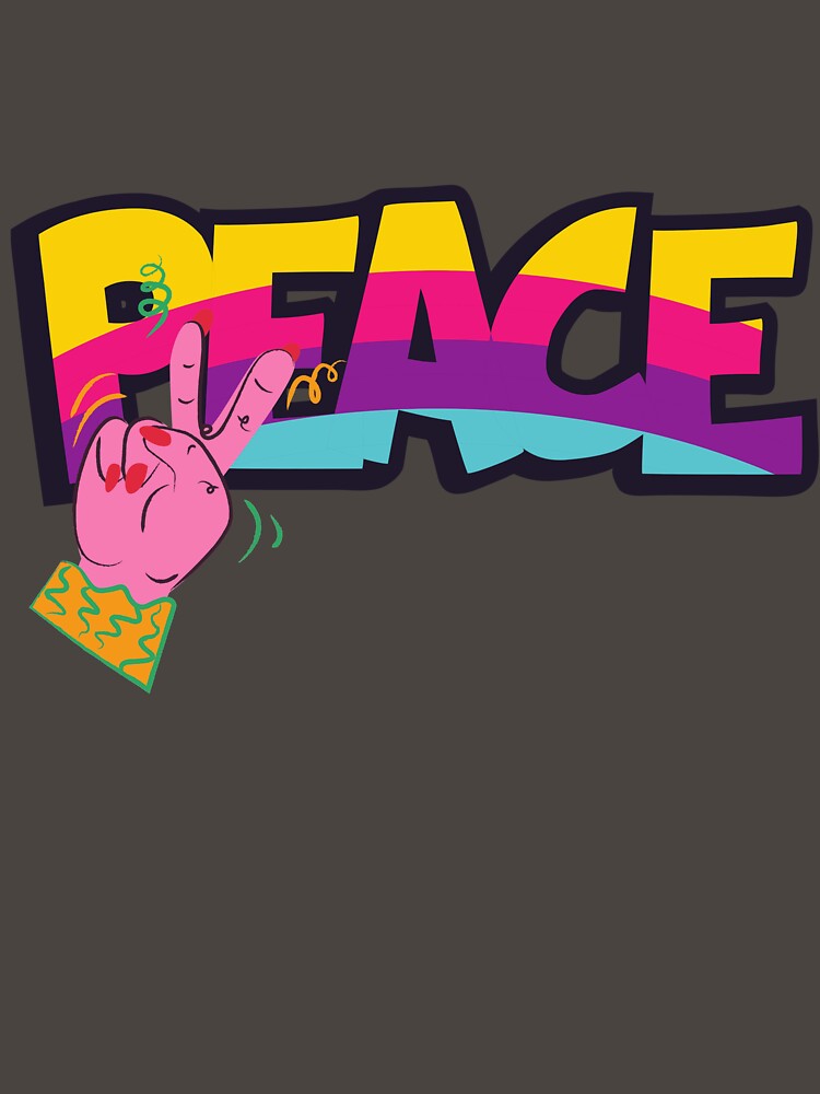 Peace and Love Retro Hippie by Taleahsdesigns T-Shirts, Hoodie, Sweatshirt | BlankRebels.com (Image 3)