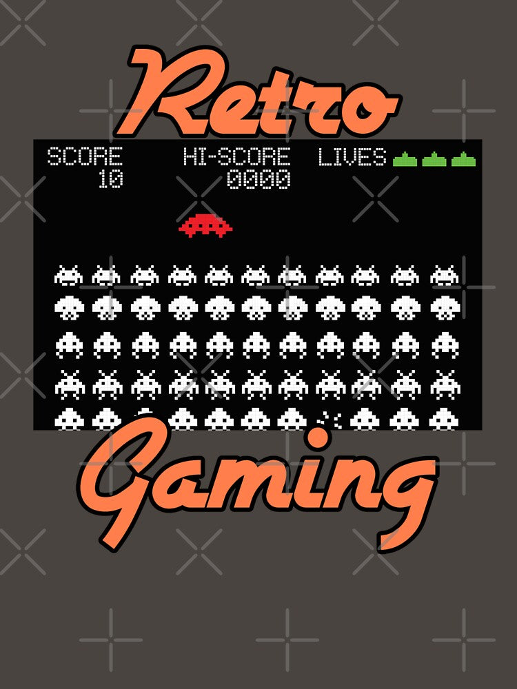 Retro Gaming (Space Invaders) by CandG-Emporium T-Shirts, Hoodie, Sweatshirt | BlankRebels.com (Image 3)