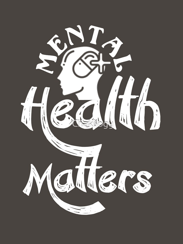 Mental health matters, original slogan,,V10. by Chakilogy T-Shirts, Hoodie, Sweatshirt | BlankRebels.com (Image 3)
