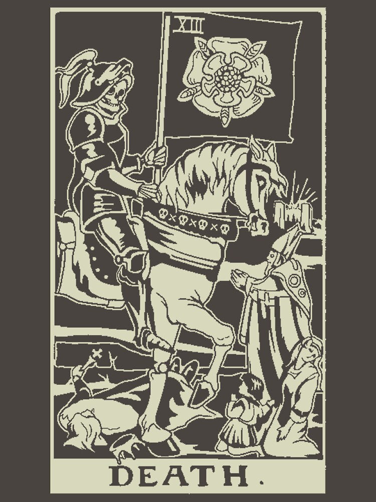 Tarot Death by Sculptlev46 T-Shirts, Hoodie, Sweatshirt | BlankRebels.com (Image 3)