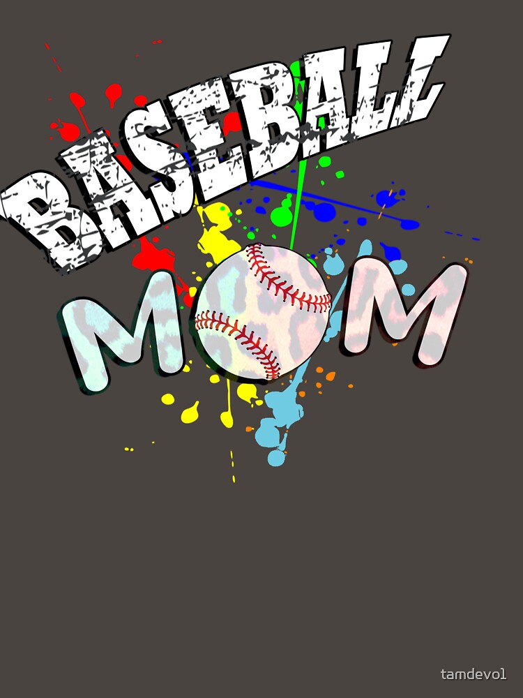 Mother's Day Graphic Design Baseball Mom by tamdevo1 T-Shirts, Hoodie, Sweatshirt | BlankRebels.com (Image 3)