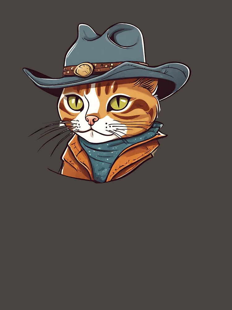 Cowboy Cat by cozyvintage T-Shirts, Hoodie, Sweatshirt | BlankRebels.com (Image 3)