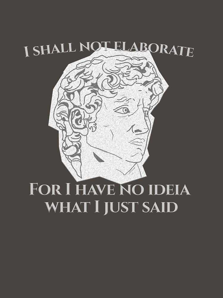 I Shall not Elaborate by Leo Rodrigues T-Shirts, Hoodie, Sweatshirt | BlankRebels.com (Image 3)