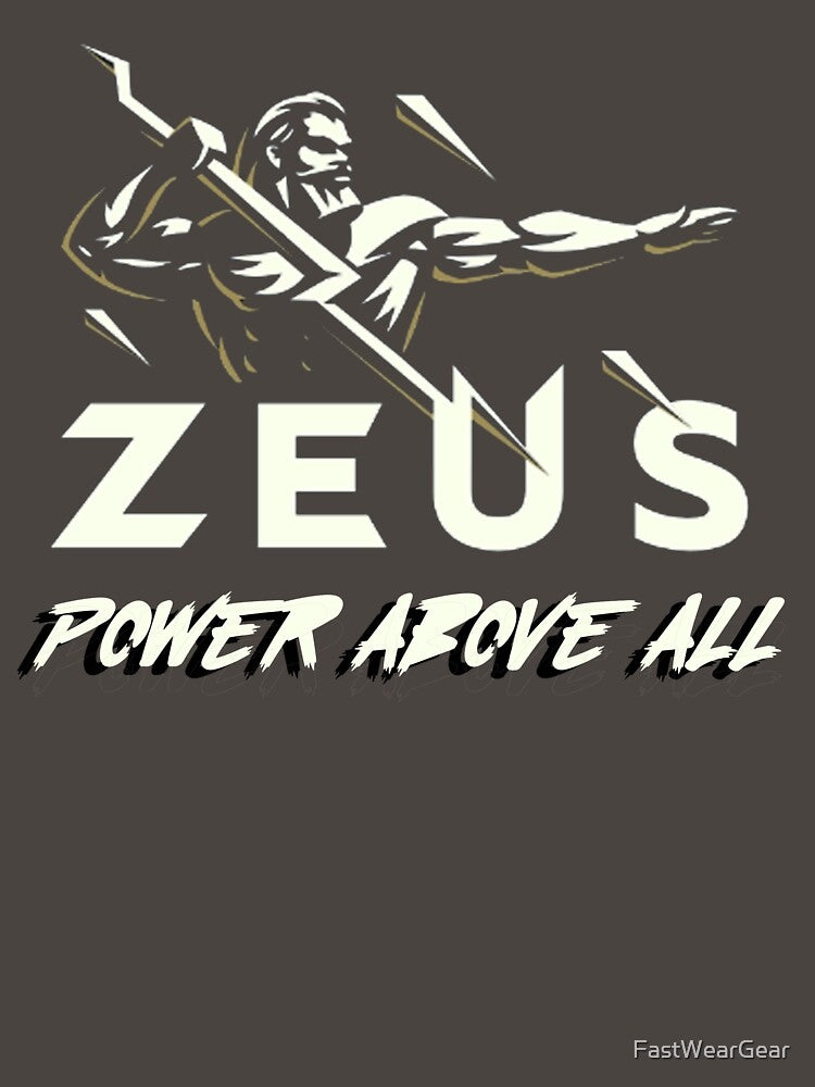 Zeus, power above all design and shirt fastweargear by FastWearGear Hoodie, Sweatshirt | BlankRebels.com (Image 3)