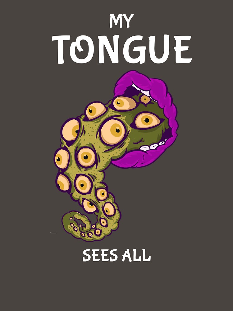 My Tongue sees all Retro 90's by NVKshoppe T-Shirts, Hoodie, Sweatshirt | BlankRebels.com (Image 3)