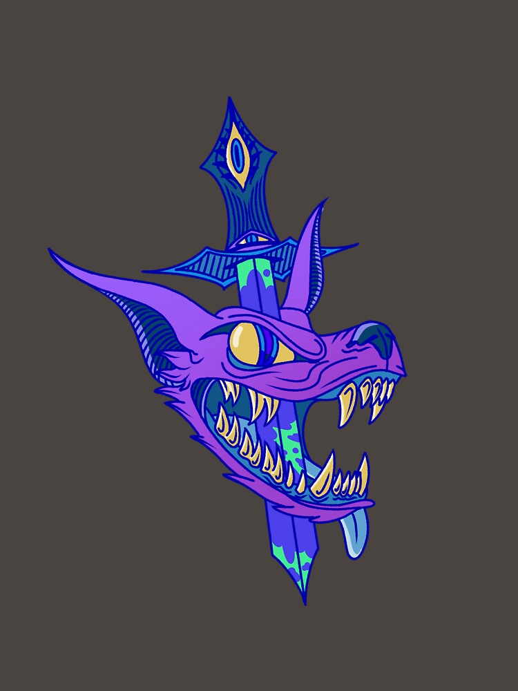 Stabby dog by Viperrrr T-Shirts, Hoodie, Sweatshirt | BlankRebels.com (Image 3)