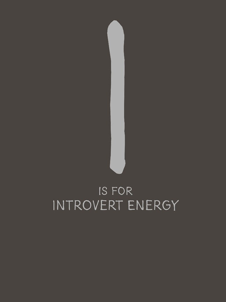 I is for Introvert Energy by Orange-Socks T-Shirts, Hoodie, Sweatshirt | BlankRebels.com (Image 3)