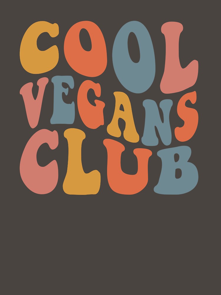 Retro Cool Vegans Club Plant Based Vegan Life by ArtMeetsPizza T-Shirts, Hoodie, Sweatshirt | BlankRebels.com (Image 3)