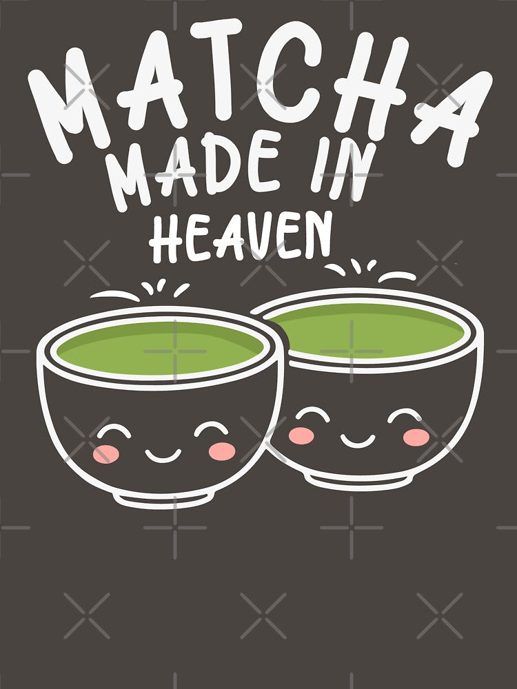 Matcha Made in Heaven, Cute Cartoon by FlashCraft Design T-Shirts, Hoodie, Sweatshirt | BlankRebels.com (Image 3)