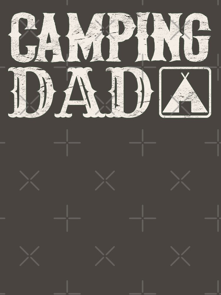 Distressed Style Camping Dad Fun Camping Black Text Design by TrulyEpoque T-Shirts, Hoodie, Sweatshirt (Image 3)