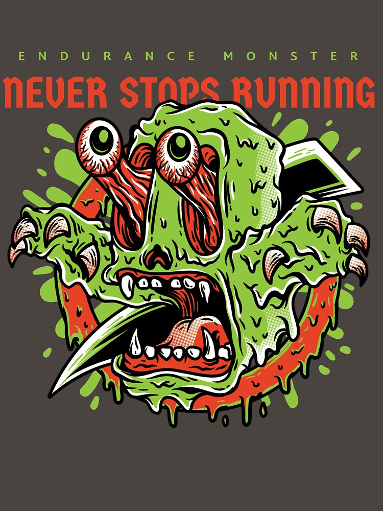 Endurance monster never stops running by lach3 T-Shirts, Hoodie, Sweatshirt | BlankRebels.com (Image 3)
