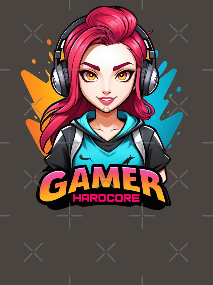 Hardcore Girl Gamer by The Art of Paper Craft T-Shirts, Hoodie, Sweatshirt | BlankRebels.com (Image 3)