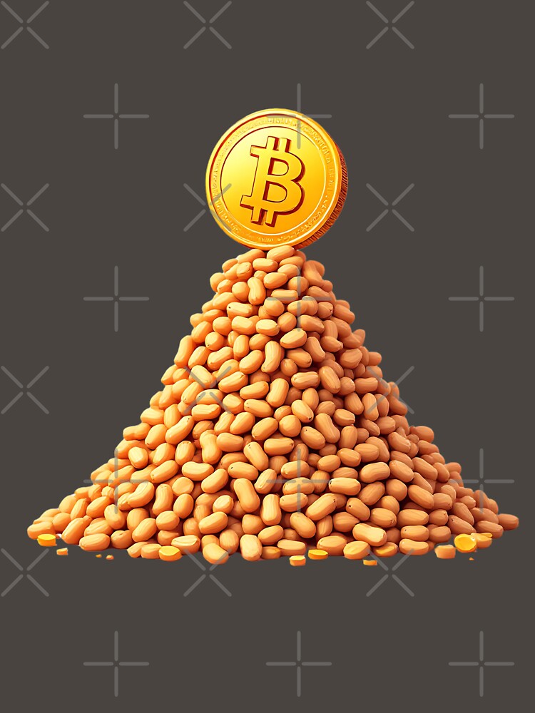 Bitcoin, no peanuts by nbg2012 T-Shirts, Hoodie, Sweatshirt | BlankRebels.com (Image 3)