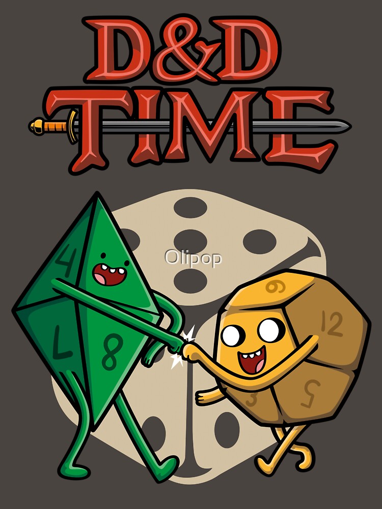 DnD Time by Olipop T-Shirts, Hoodie, Sweatshirt | BlankRebels.com (Image 3)