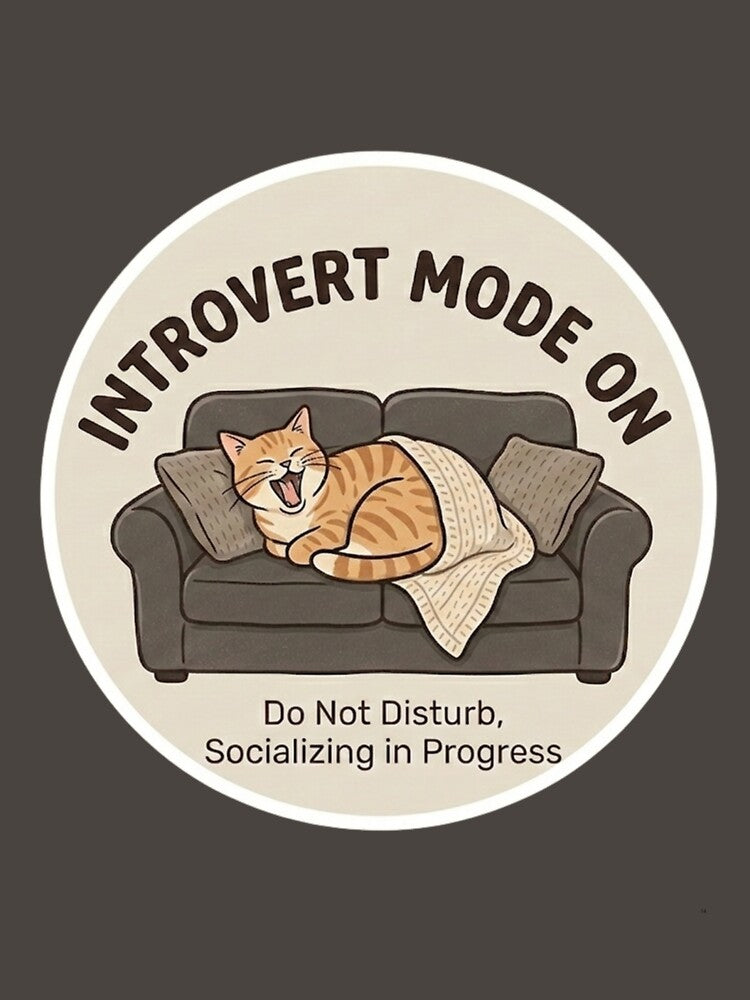 Introvert Mode On ??️ by AudyNath T-Shirts, Hoodie, Sweatshirt | BlankRebels.com (Image 3)