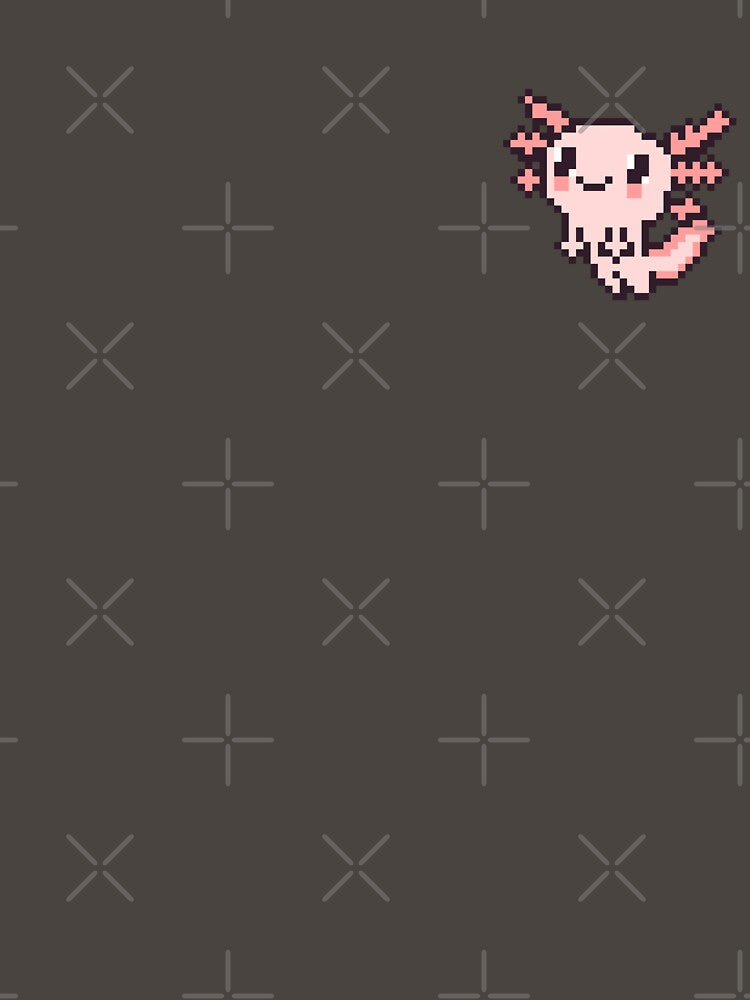 Pixel Art Axolotl by uxcomshop T-Shirts, Hoodie, Sweatshirt | BlankRebels.com (Image 3)