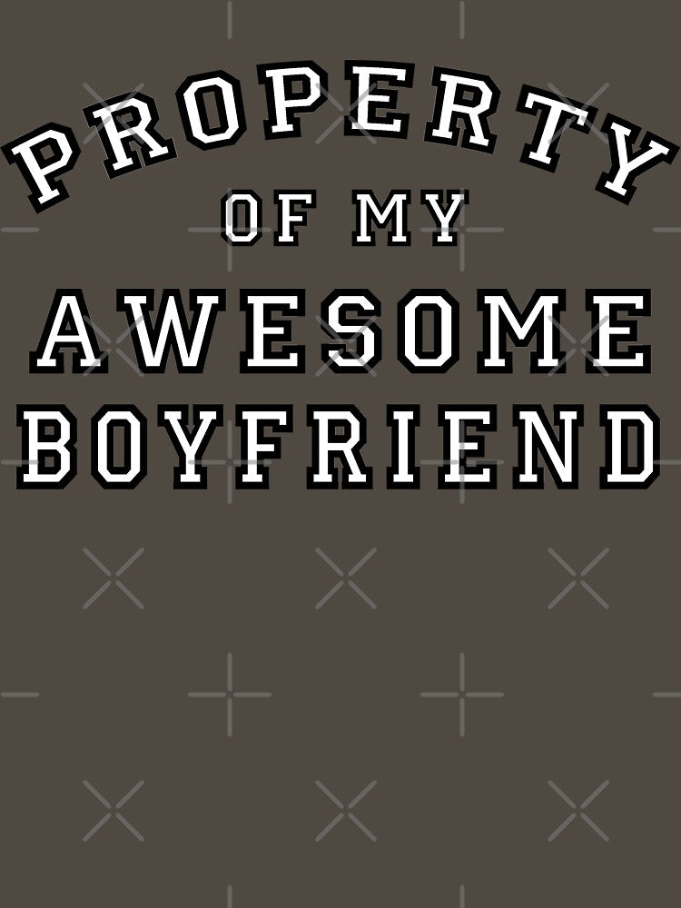 property of my awesome boyfriend by Brandon & Jaymiee T-Shirts, Hoodie, Sweatshirt | BlankRebels.com (Image 3)