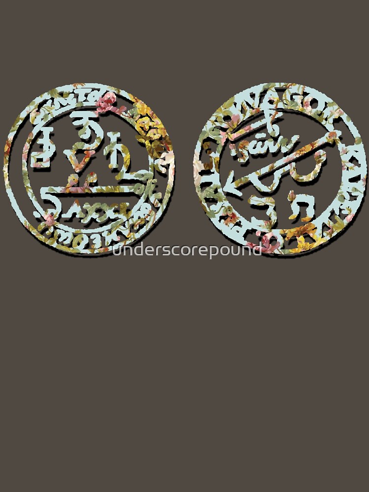 Aries Vintage Floral Sigil by underscorepound T-Shirts, Hoodie, Sweatshirt | BlankRebels.com (Image 3)