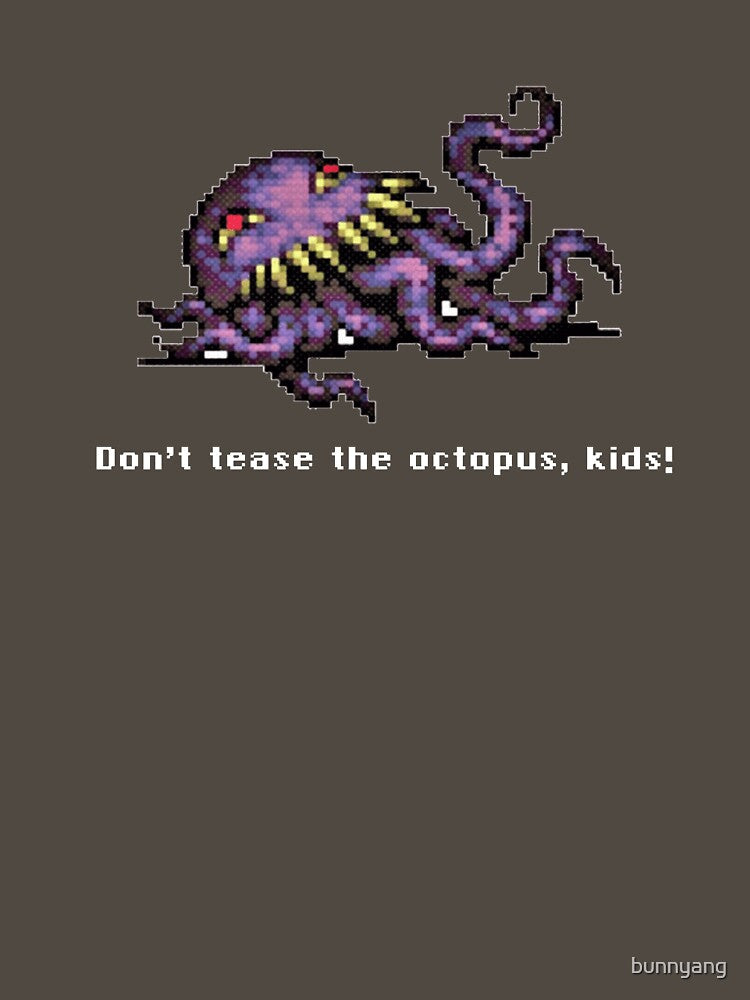 Ultros - Don't Tease the Octopus! by bunnyang T-Shirts, Hoodie, Sweatshirt | BlankRebels.com (Image 3)