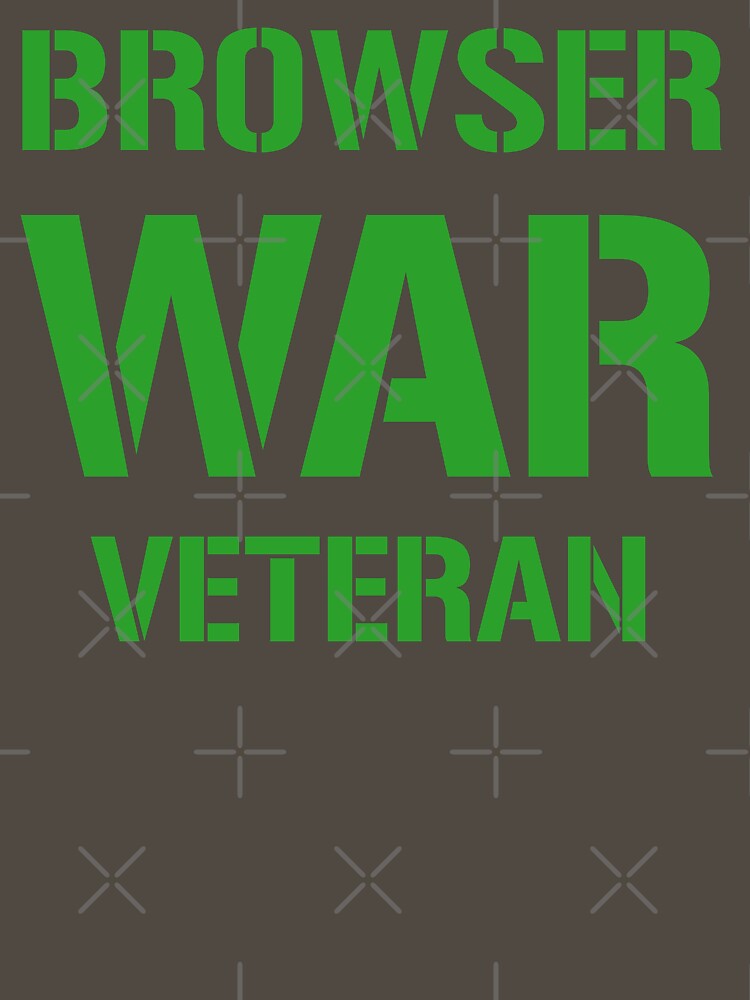 BROWSER WAR VETERAN - Green on Army Design for Web Developers by ramiro