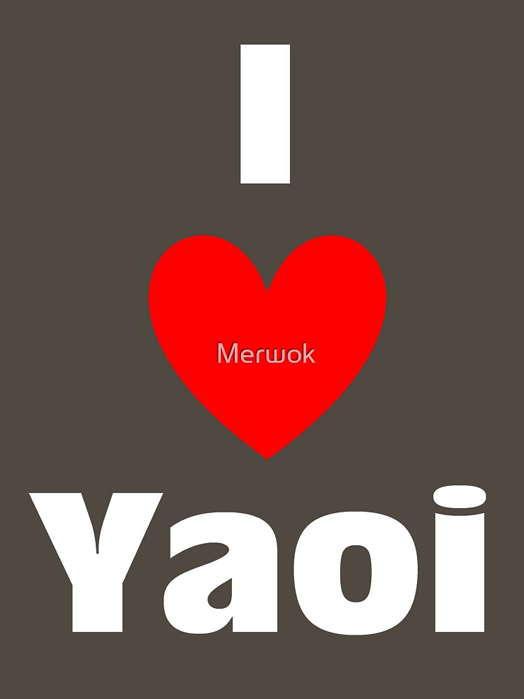 I Heart Yaoi Shirt (WHITE) by Merwok Hoodie, Sweatshirt | BlankRebels.com (Image 3)
