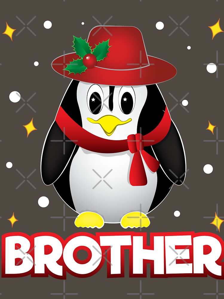 Matching Family Christmas Brother Cute Penguin Xmas Gift by ZNOVANNA T-Shirts, Hoodie, Sweatshirt | BlankRebels.com (Image 3)