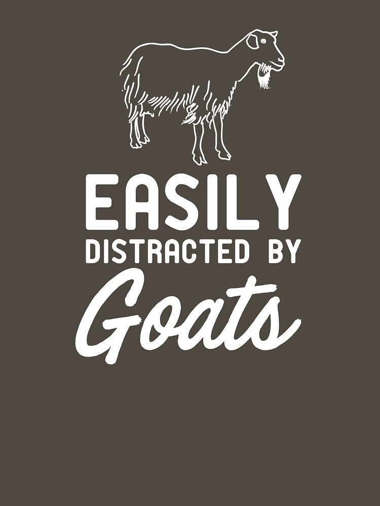 Easily Distracted By Goats by wondrous T-Shirts, Hoodie, Sweatshirt | BlankRebels.com (Image 3)