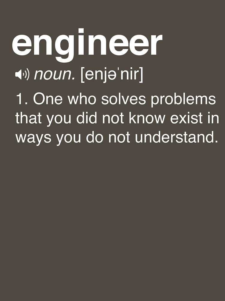 Funny Engineer Definition by careers T-Shirts, Hoodie, Sweatshirt | BlankRebels.com (Image 3)