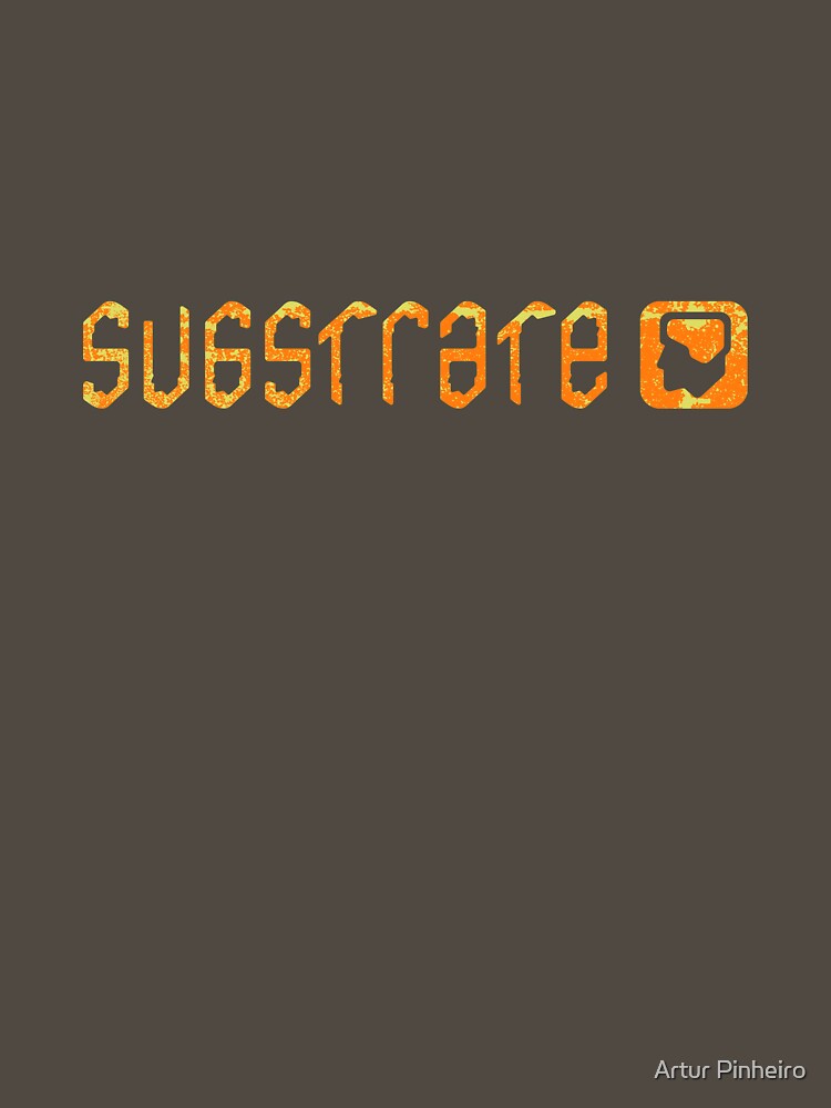 Substrate Orange Logo by Artur Pinheiro T-Shirts, Hoodie, Sweatshirt | BlankRebels.com (Image 3)